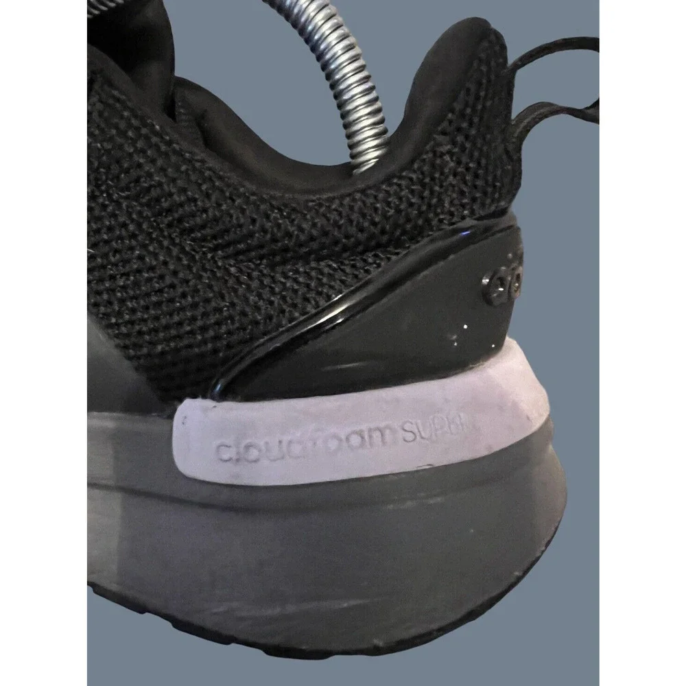WOMEN'S SIZE 8- ADIDAS TR21 Racer Running Shoes, Cloud Foam Super, Black